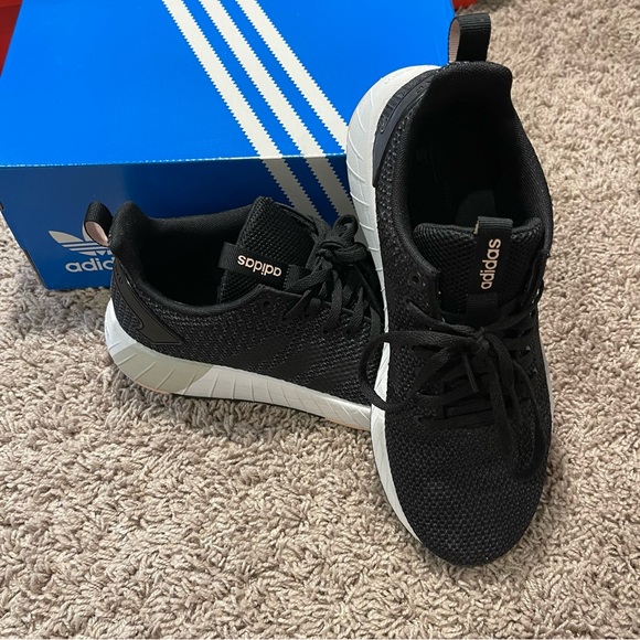 EUC adidas Questar BYD Black Haze Coral Women’s Running Shoes - Picture 5 of 16